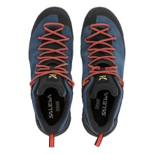 Salewa Hiking Shoes Wildfire Leather GTX (Approach, Leather, Waterproof) Denim Blue Men